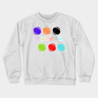 Cool Tennis Crewneck Sweatshirt